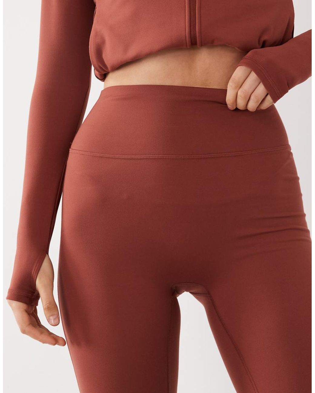 4505 Red Icon High Waist Yoga legging