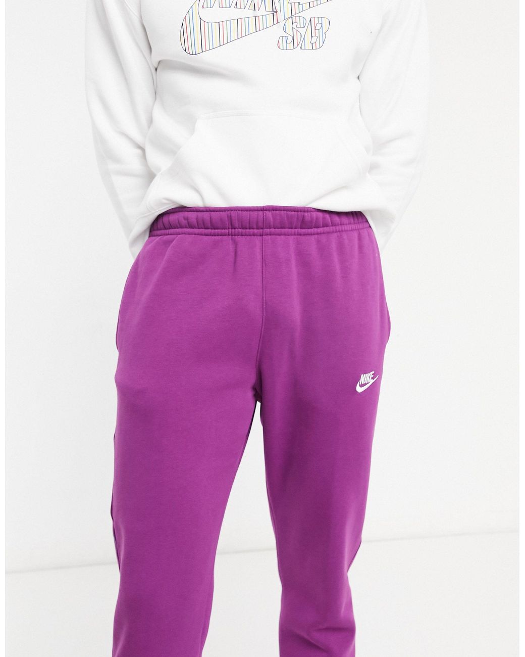 lavender nike joggers