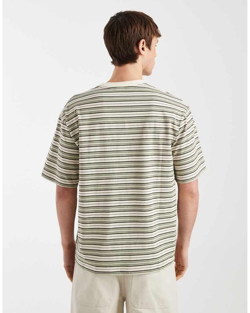 Redefined Rebel Gray Tyler T-shirt for men