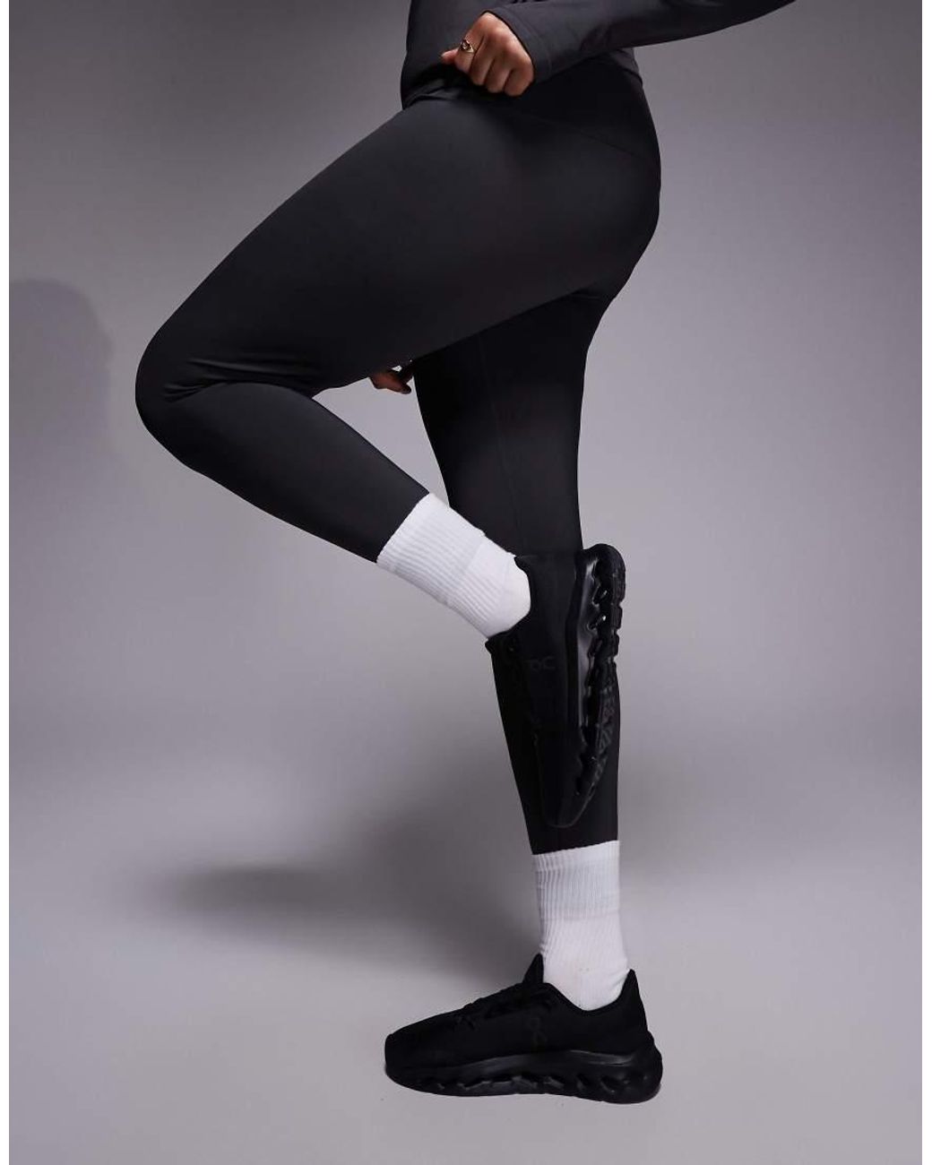4505 Black Curve Icon Active Bum Sculpt High Waist Gym Legging With Inner Pocket