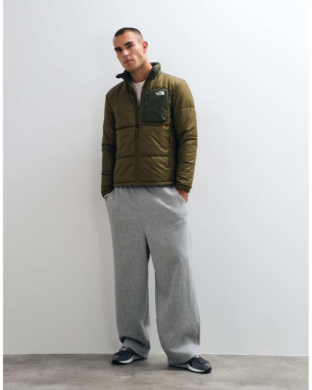 The North Face Gray Nuketo Synth Full Zip Jacket for men