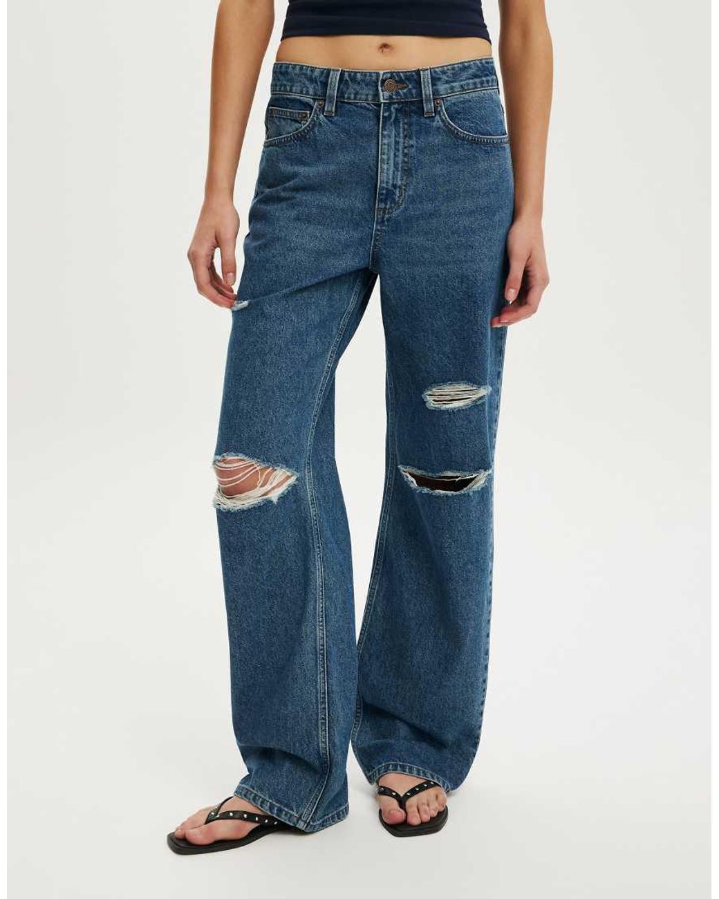 Cotton On Blue 91 Straight Jean