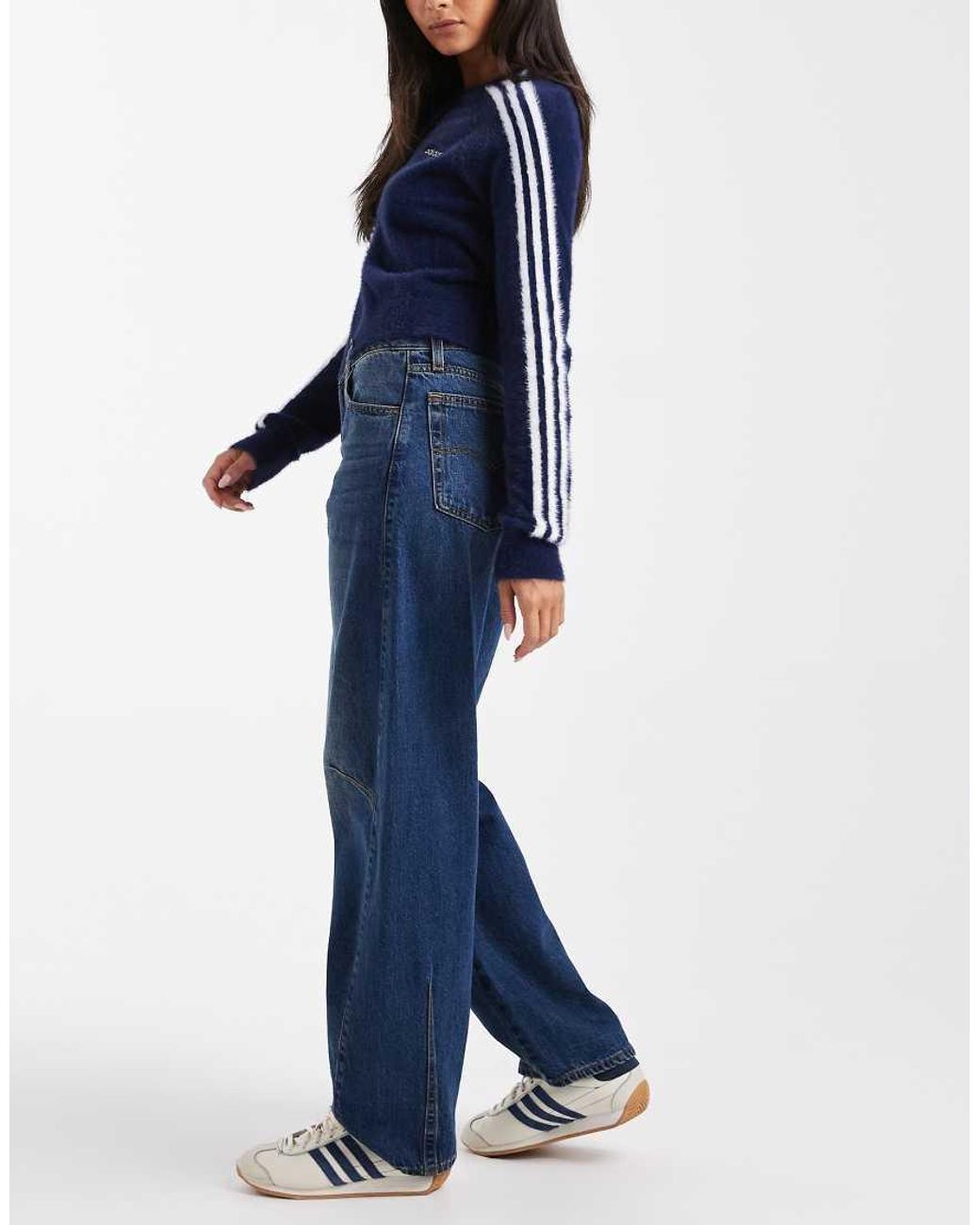 Levi's Blue baggy Dad Barrel Jeans