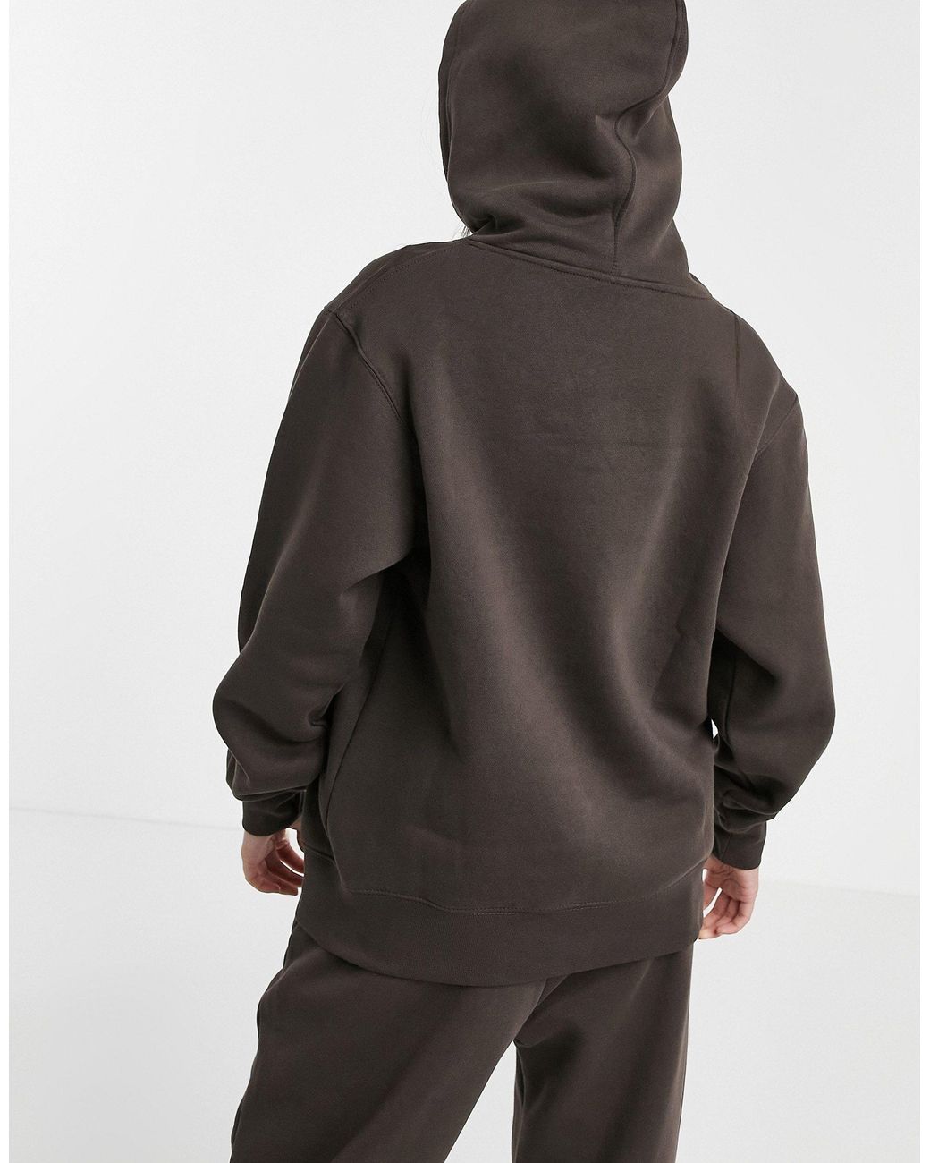 Nike Metallic Swoosh Neutral Hoodie | Lyst UK