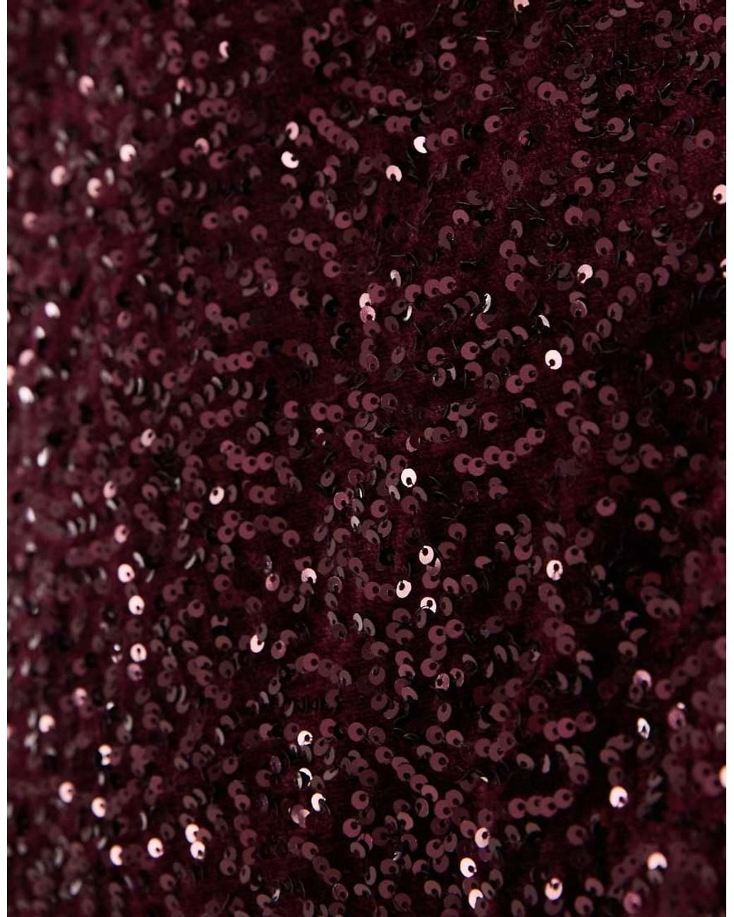Vero Moda Purple Cami Strap Sequin Mini Dress