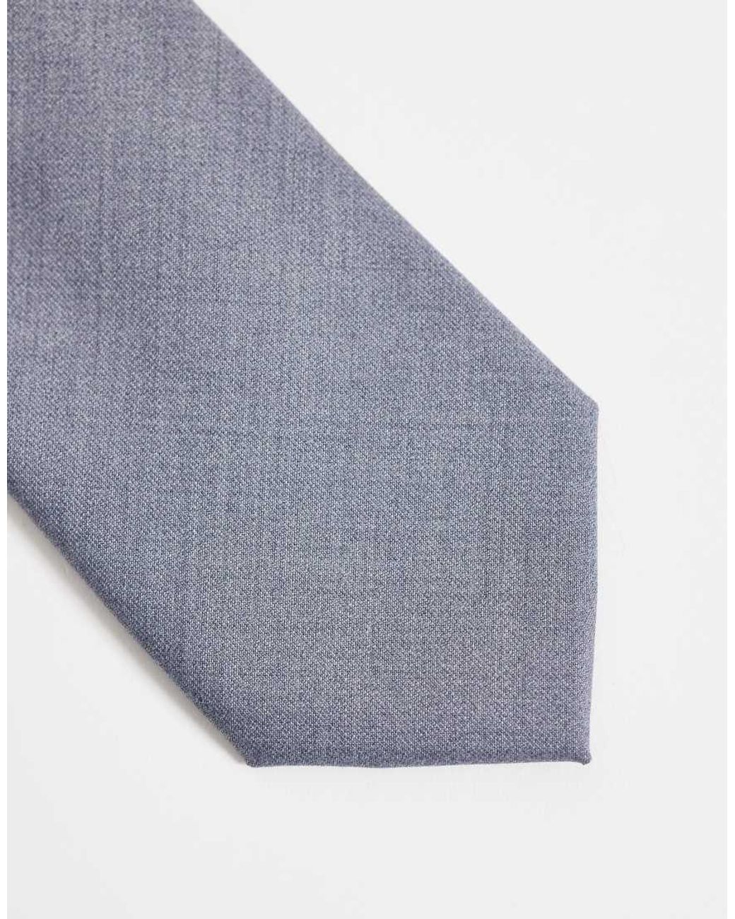 ASOS Blue Textured Tie for men