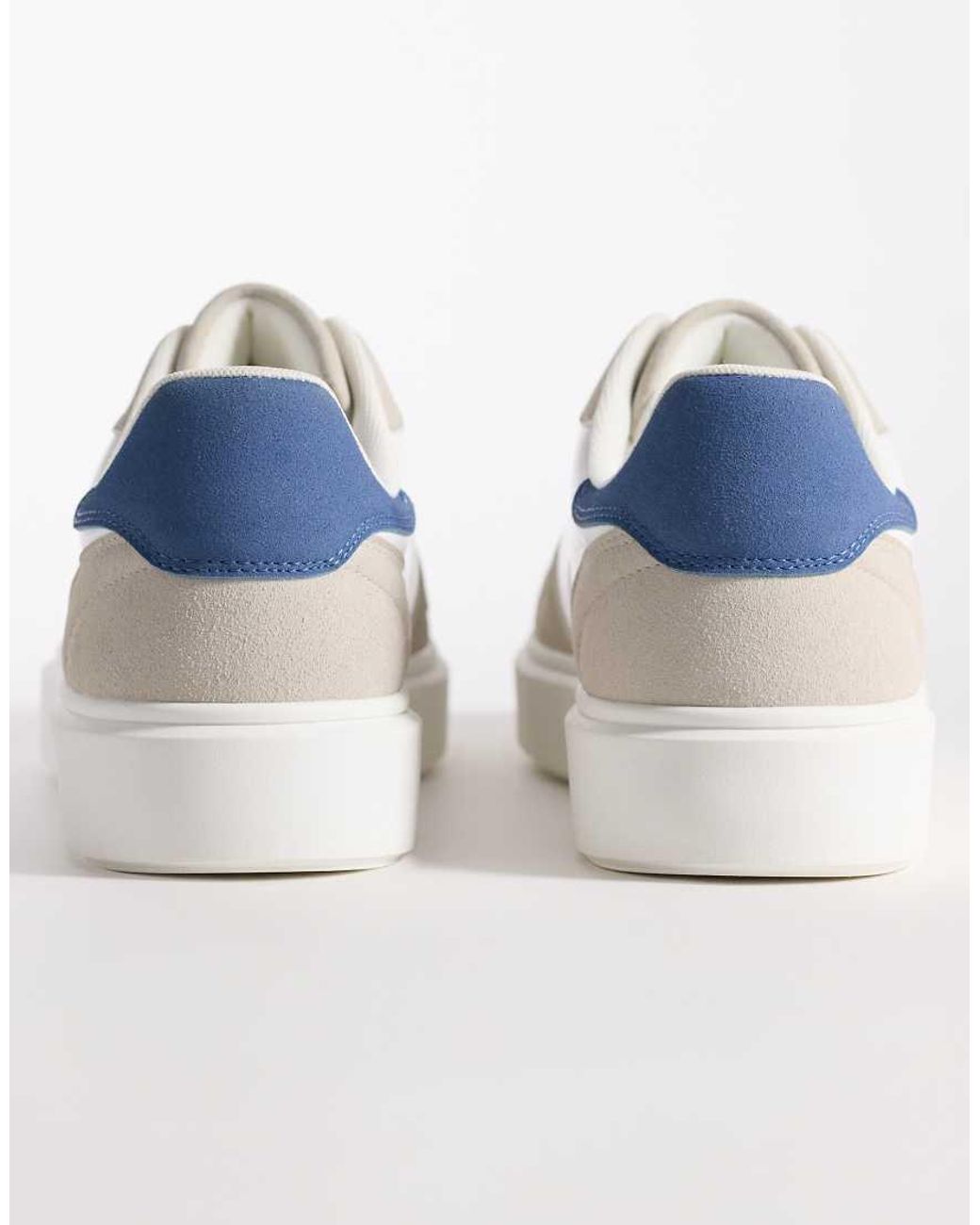 ASOS White Panelled Trainer for men