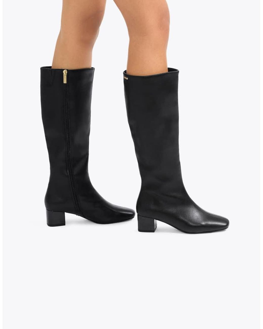 Carvela Kurt Geiger Black Cleo Knee Boots