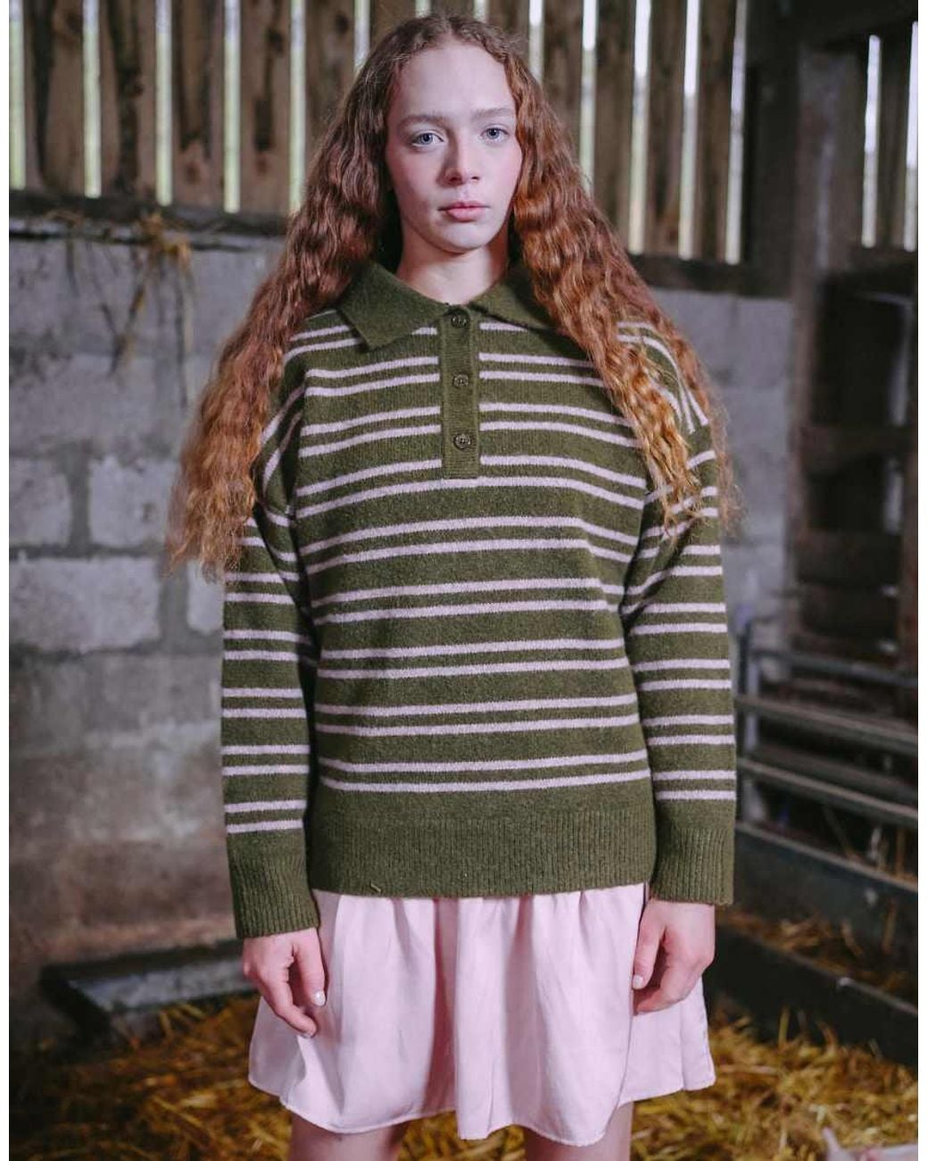 Muse Assembly Multicolor Rugby Sydney Knitted Jumper