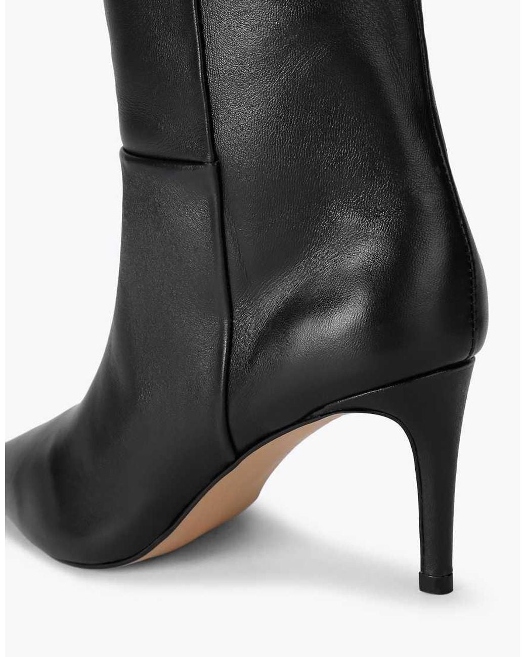 KG by Kurt Geiger Black Strict High Boot Knee Boots