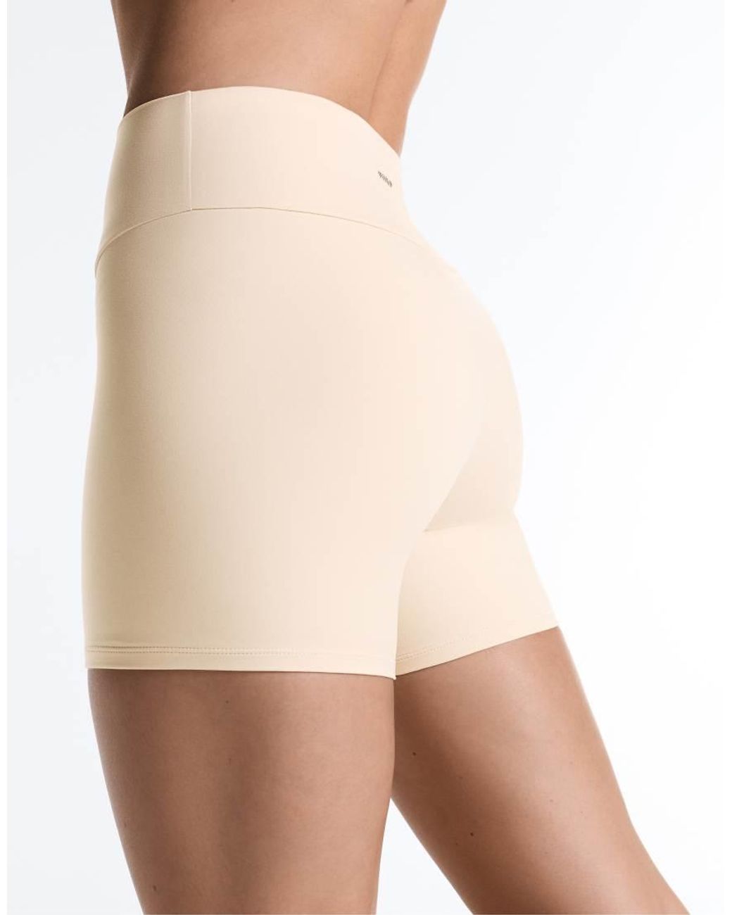 Oysho Natural Comfortlux High-rise 10cm Hot Pants