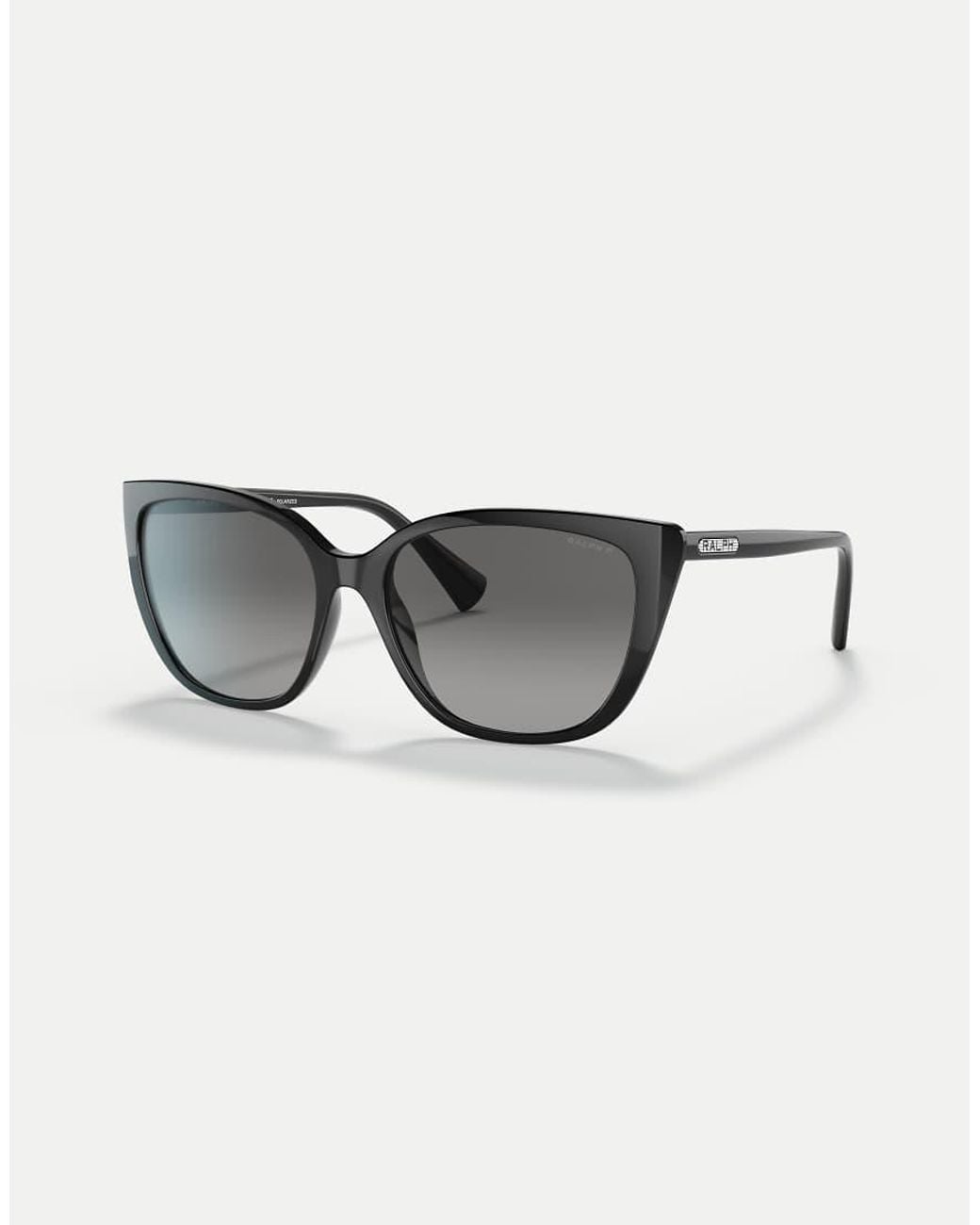 Ralph Gray Butterfly Sunglasses With Polarised Lens