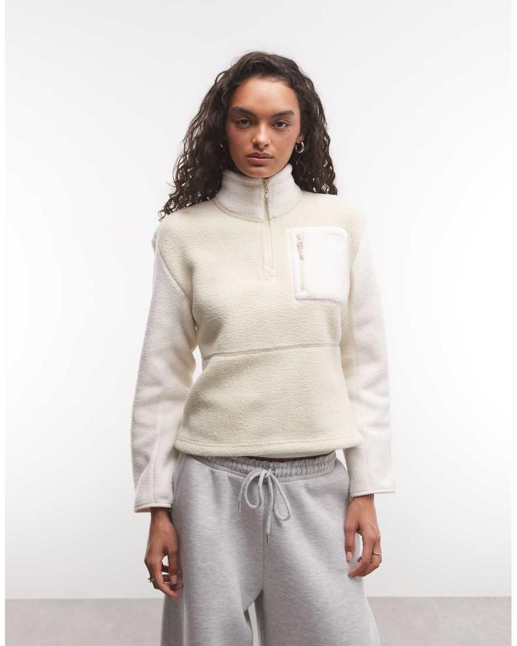 The North Face White Yumiori 1/4 Zip