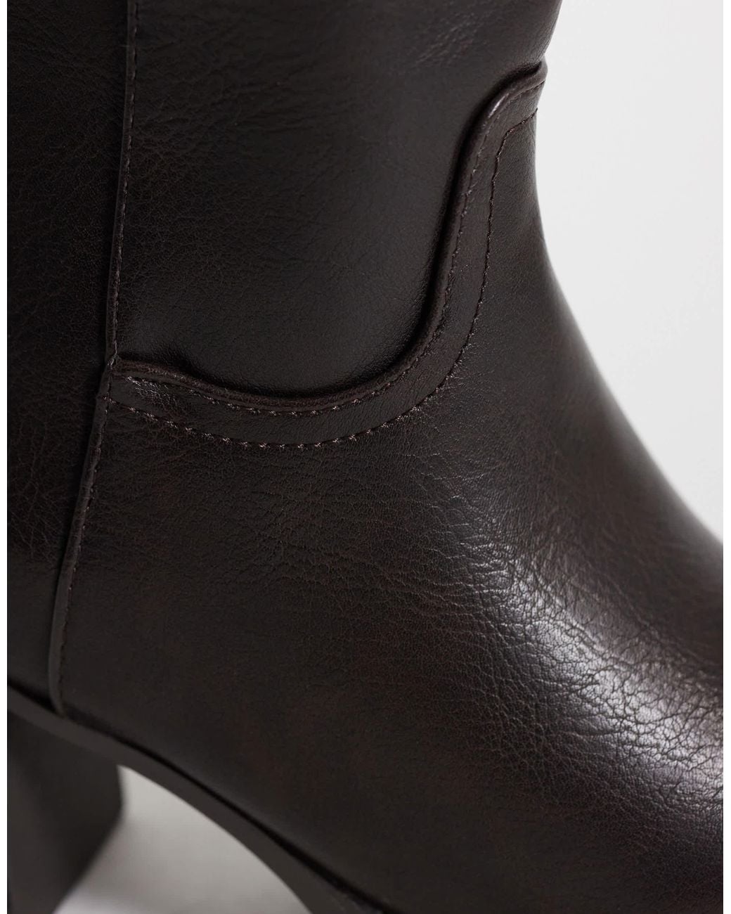 SEQWL Black Byron Pull On Knee Boots