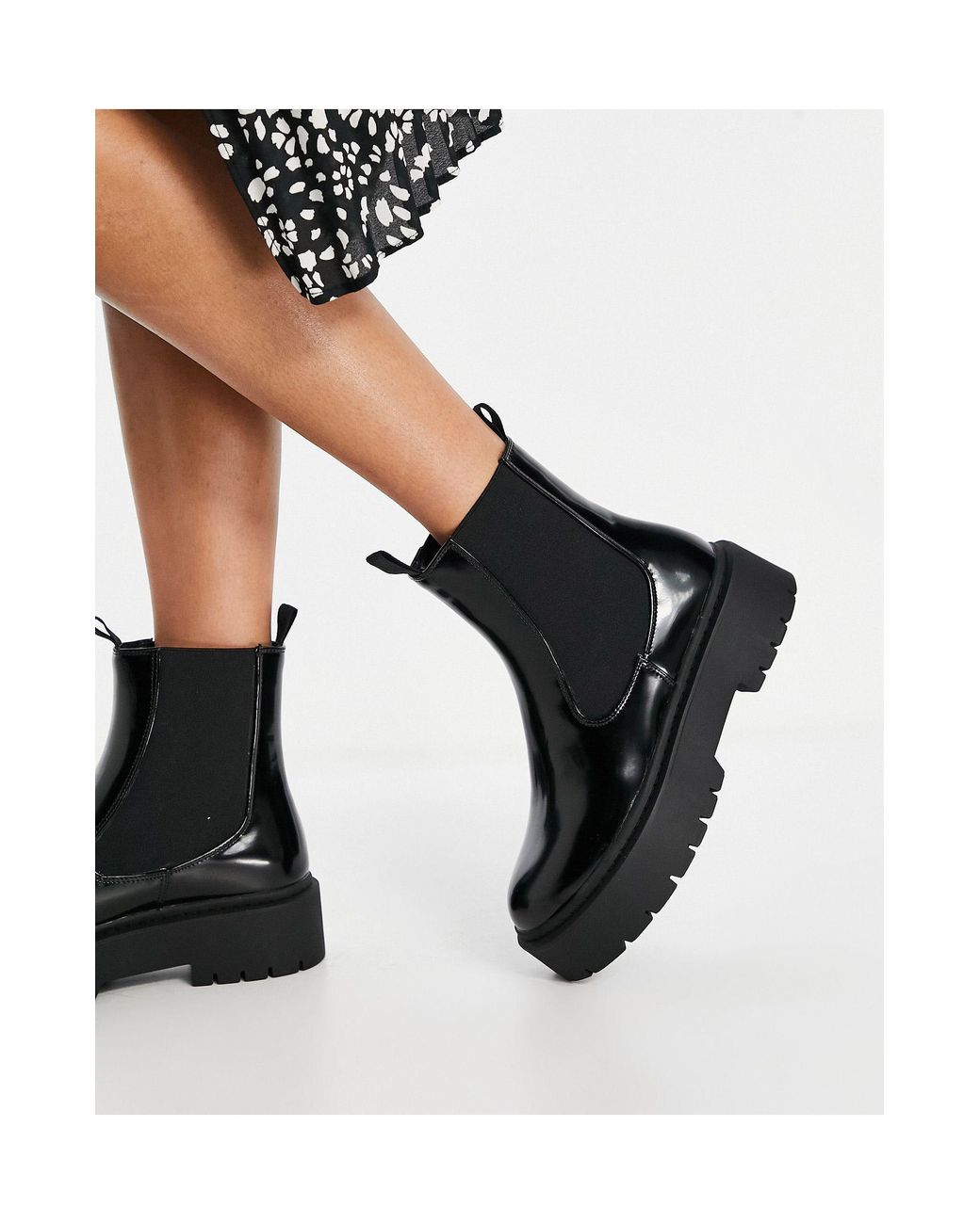 Schuh Aaliyah Chelsea Boot With Chunky 