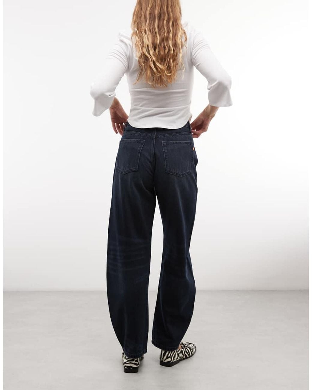 Collusion Blue X009 Cocoon Leg Jean