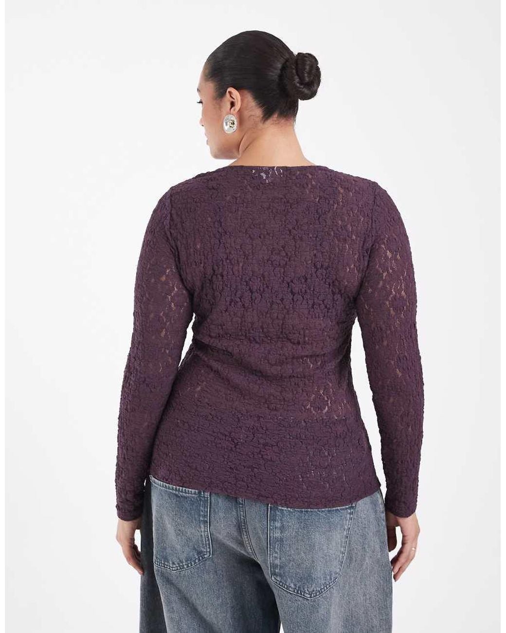 Top di ONLY in Purple