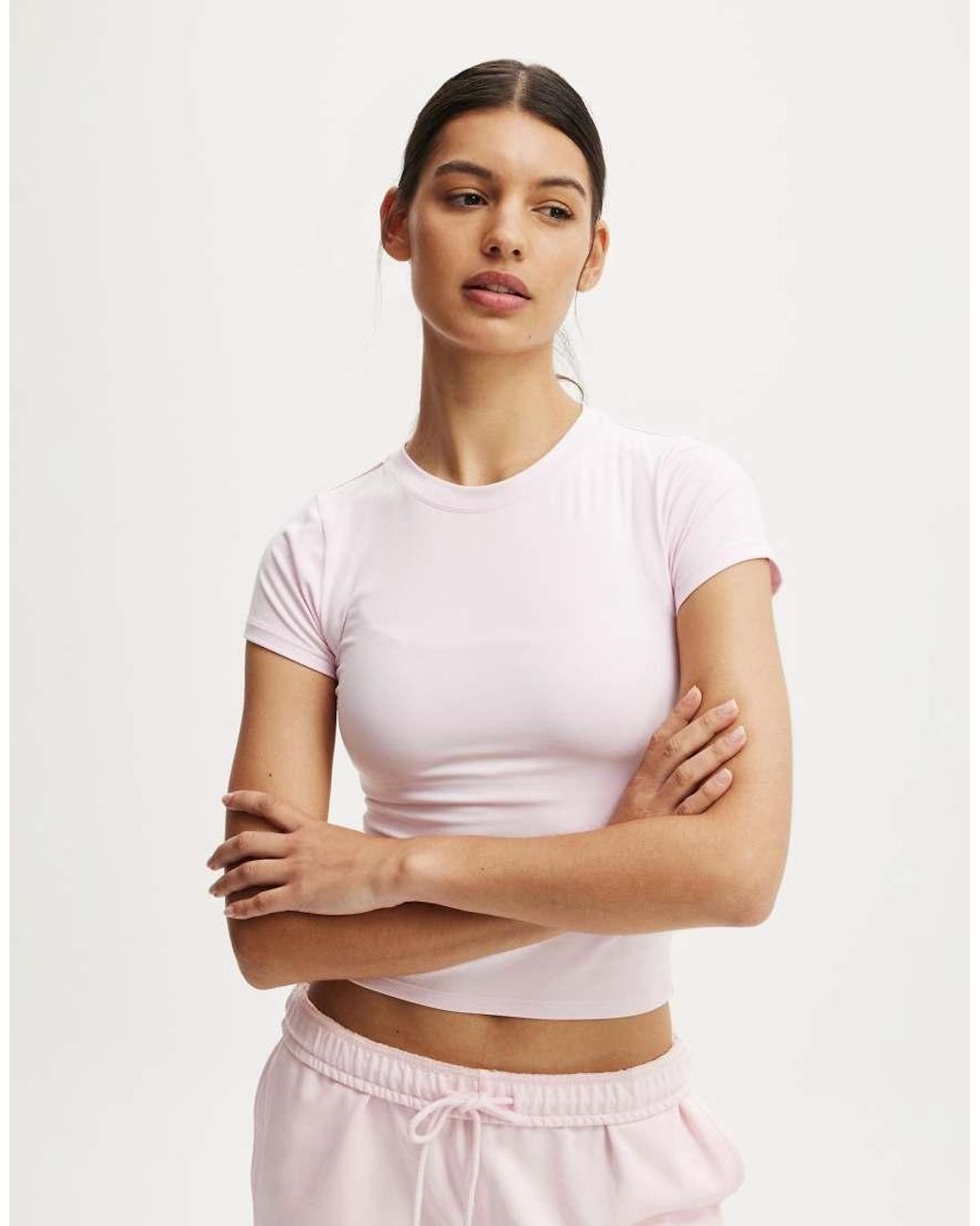 Cotton On White Ultra Soft Fitted Tshirt