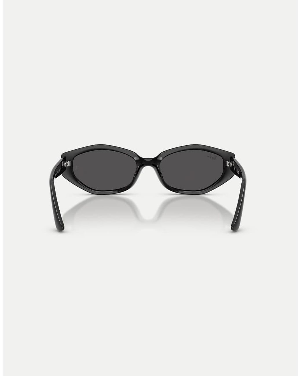 Ray-Ban Black Rb4473D Irregular Sunglasses With Lens