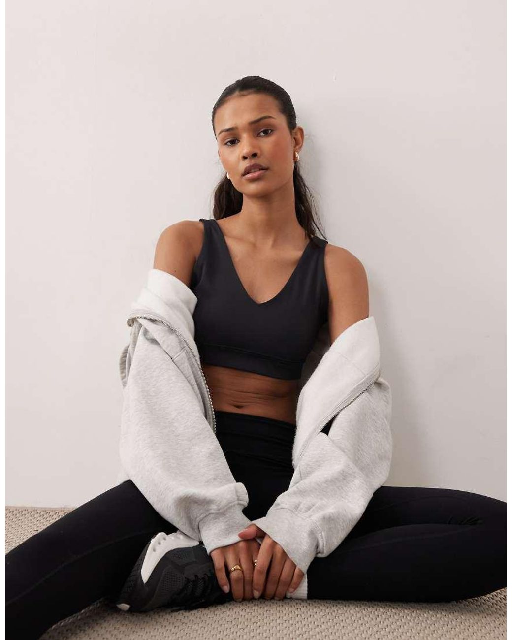 Sweaty Betty Black Ultimate Studio Voop Bra