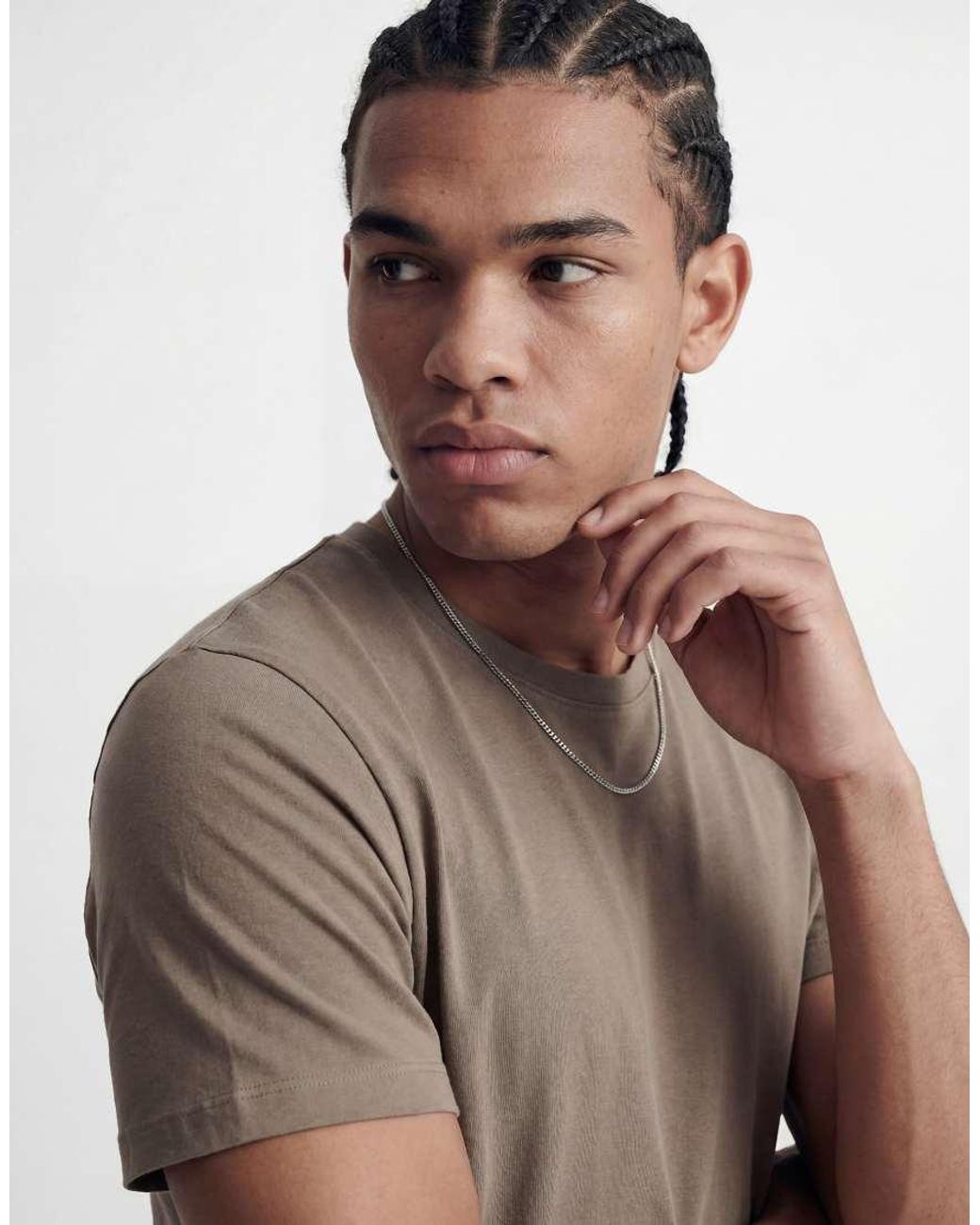 Jack & Jones Brown Regular Fit T-shirt for men