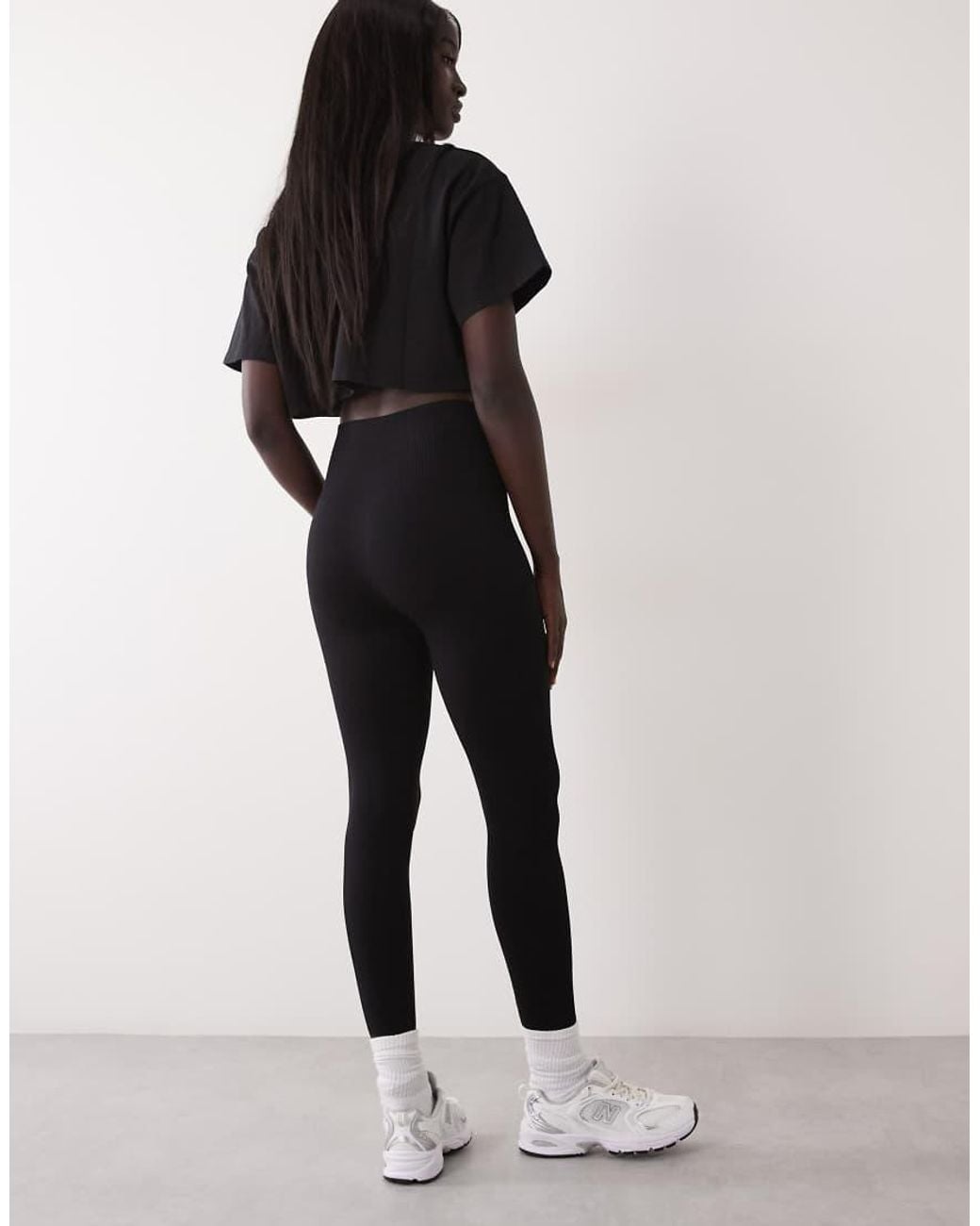 4505 Black Tall Sculpting Seamless High Waist Gym leggings