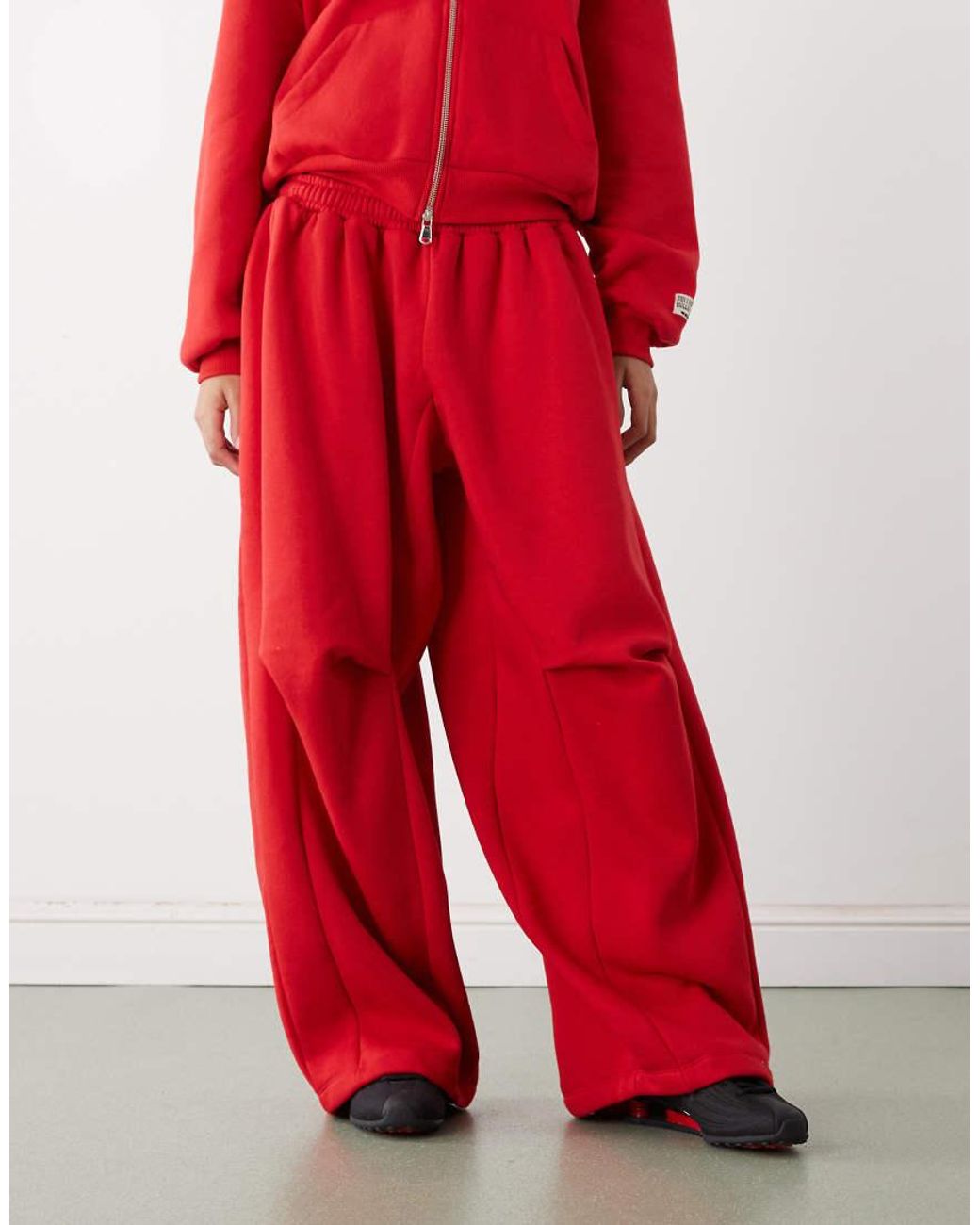 Collusion Red Xl baggy Trackies