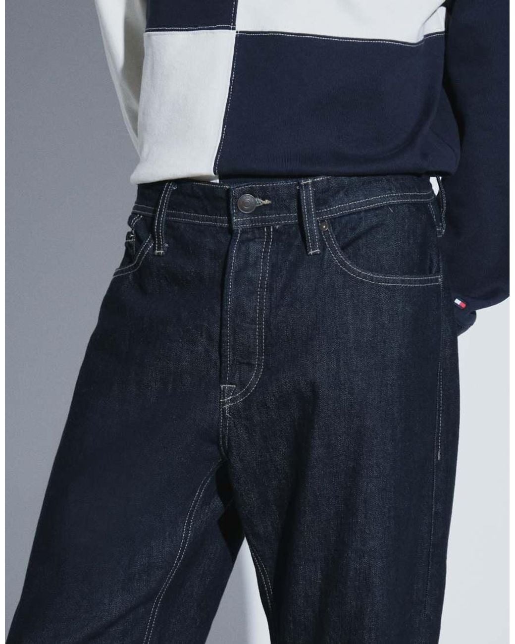 Jack & Jones Blue Eddie Loose Fit Jeans for men