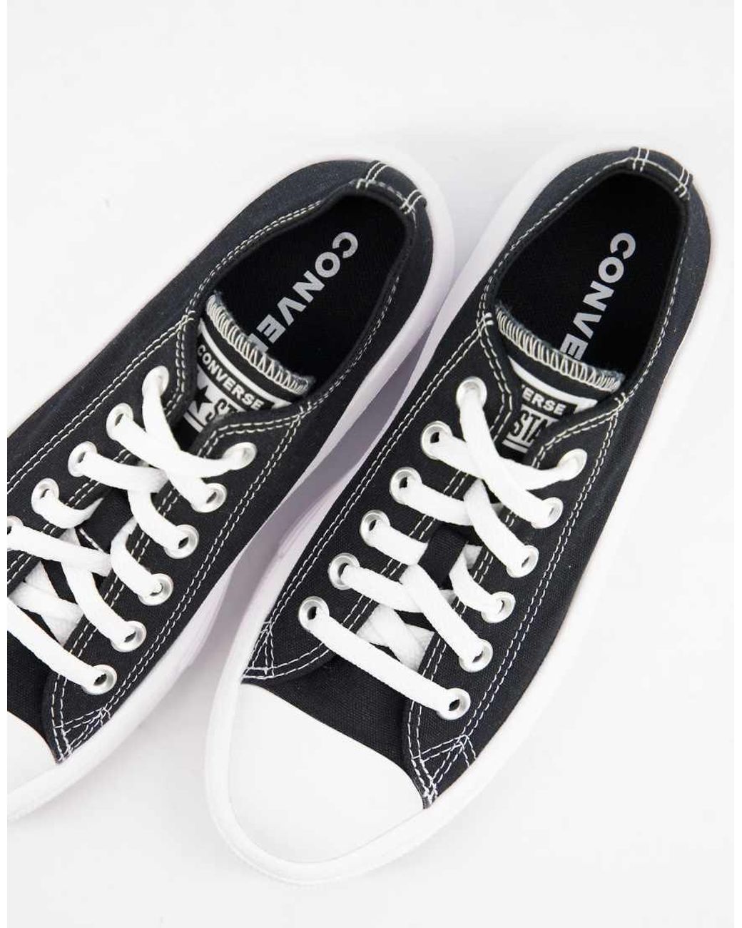 Converse White Chuck Taylor All Star Move Ox Trainers