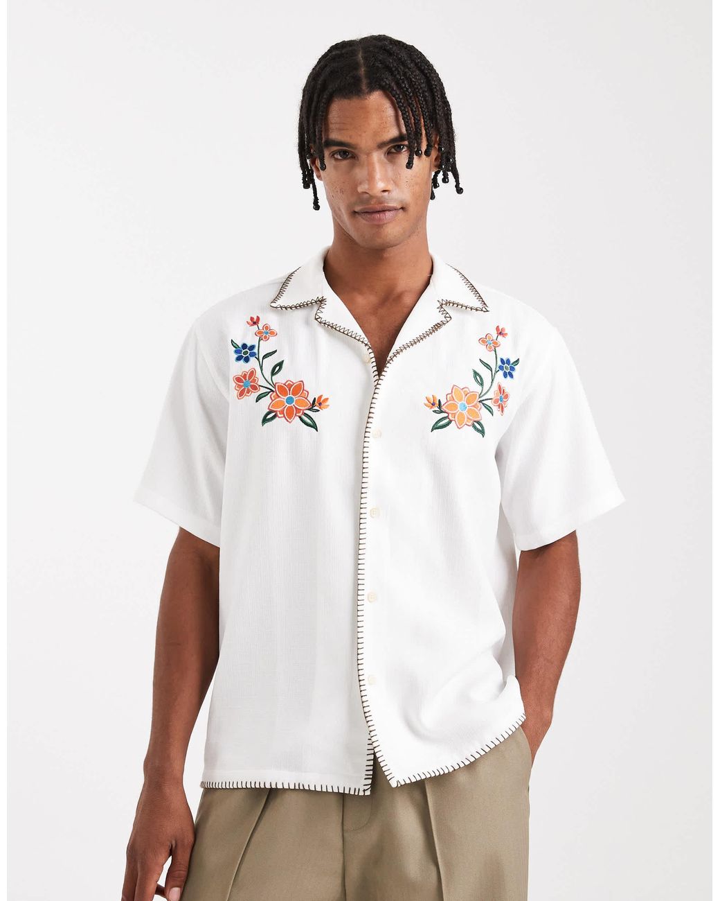 Only & Sons – hemd in White für Herren