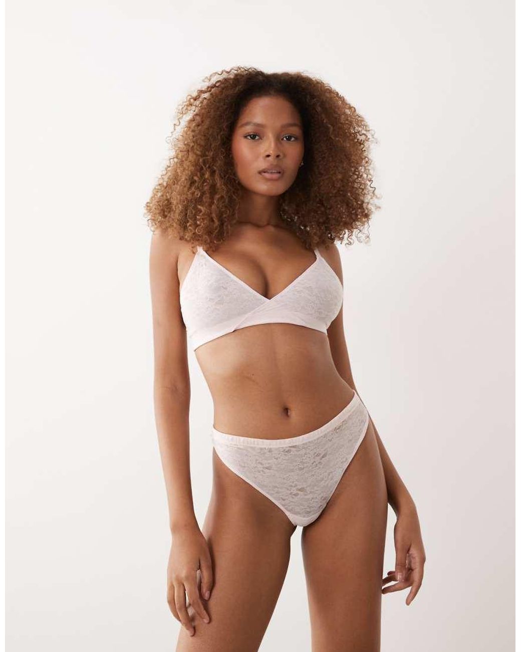 Spanx Brown Supersmooth Day To Date Night Invisible Lace Thong
