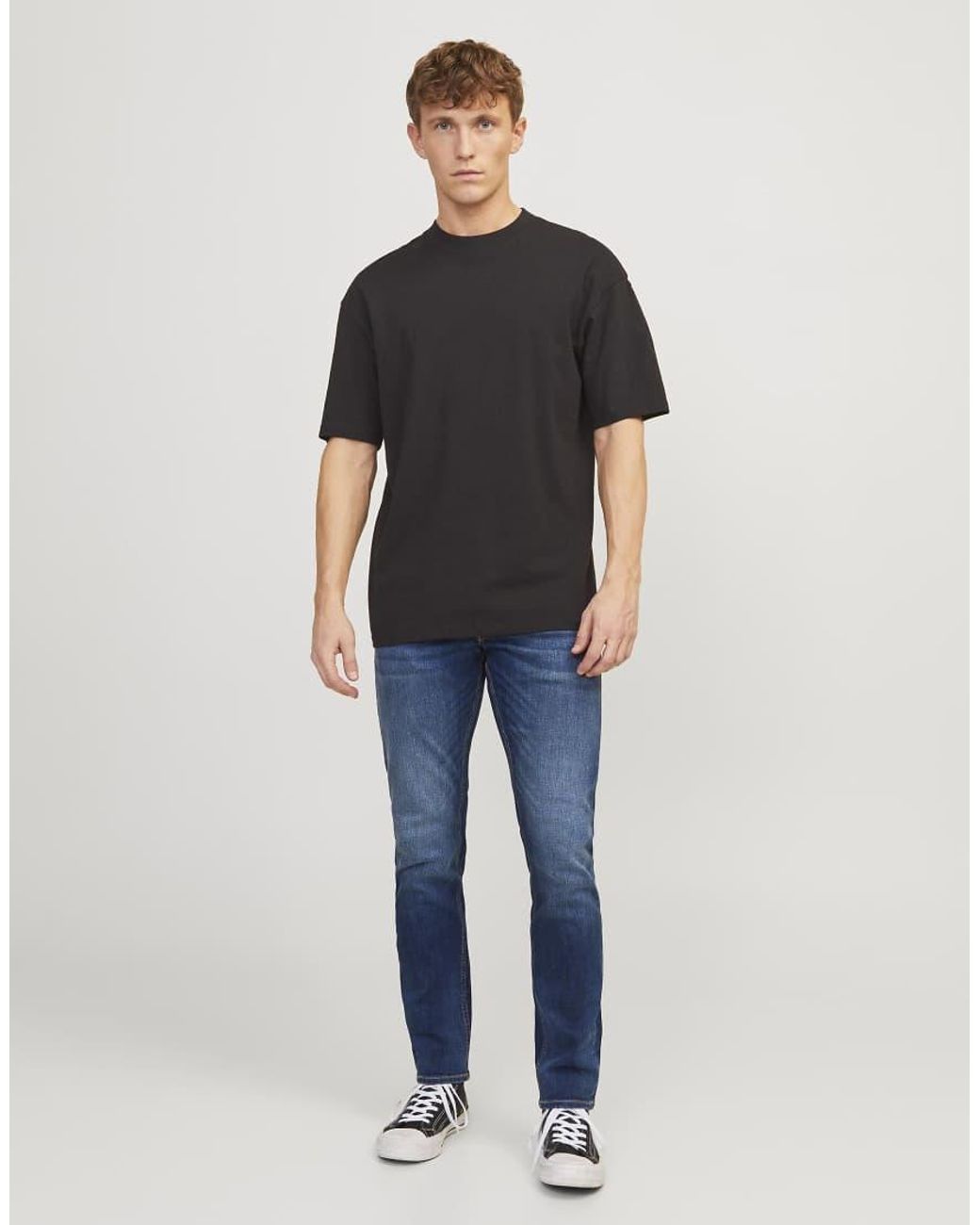 Jack & Jones Blue Slim Fit Jeans for men