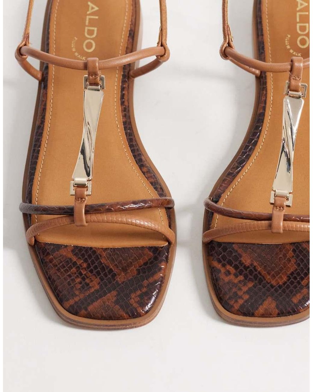 ALDO Brown Ebaeryn Flat Sandal