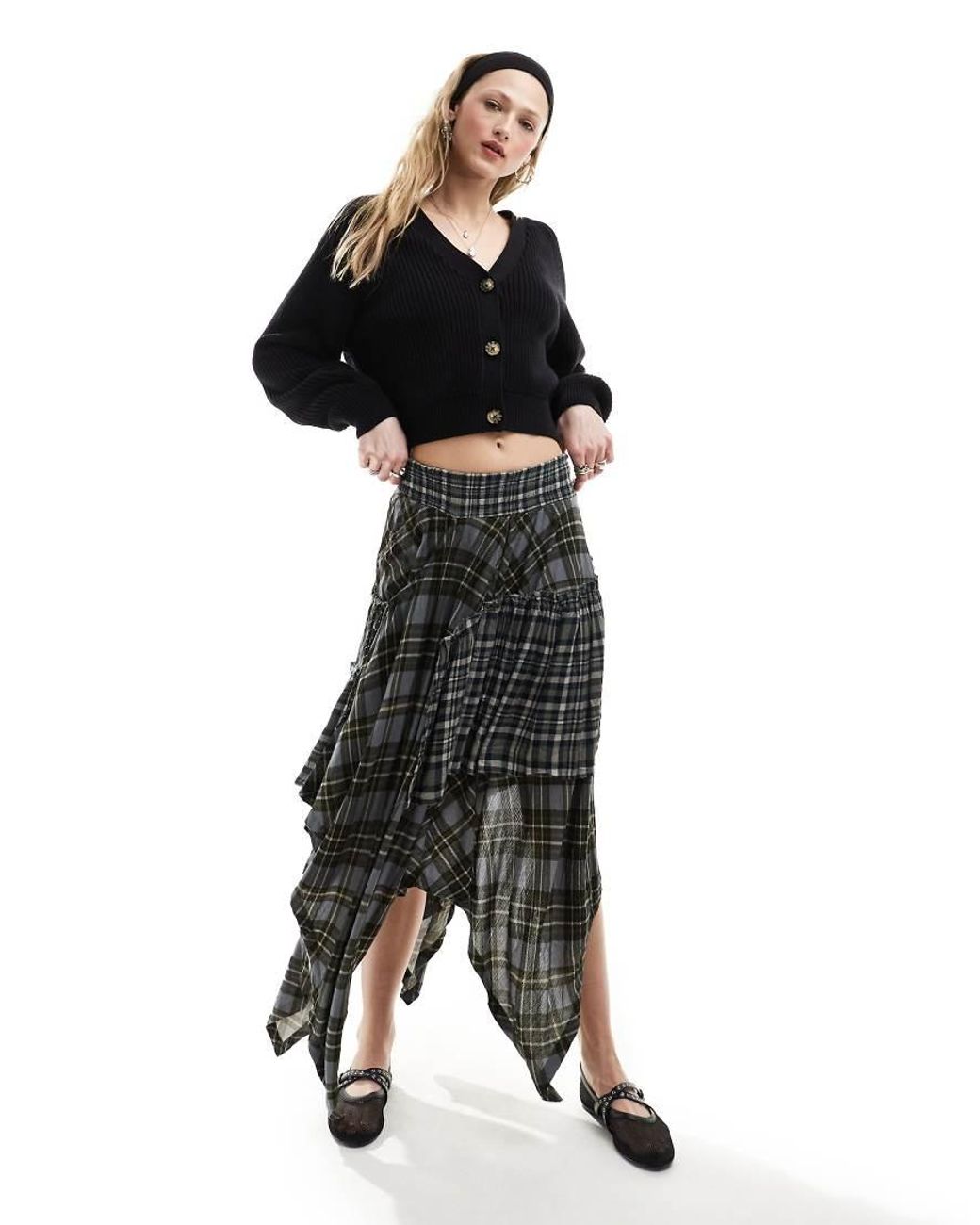 Monki Black Knit Cardigan