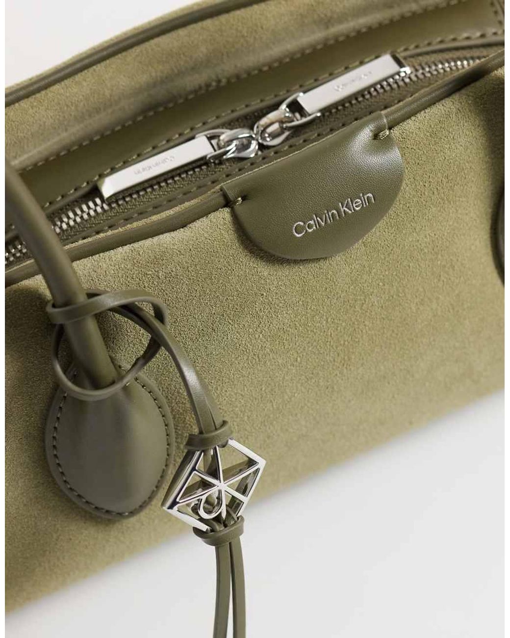 Borsa A Spalla di Calvin Klein in Green