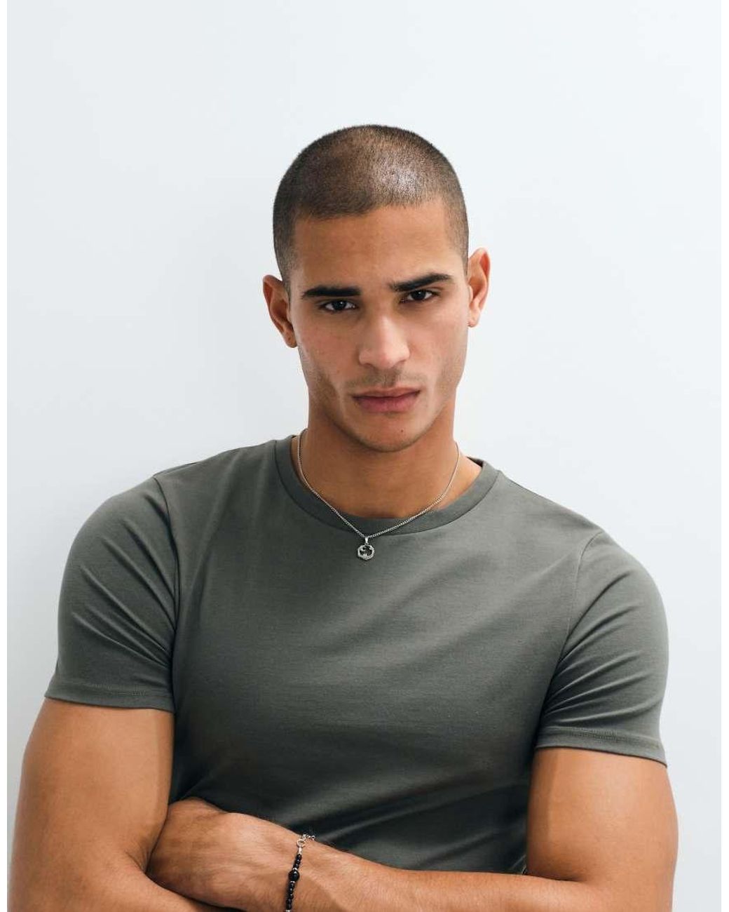 ASOS Multicolor Essentials Muscle Fit T-shirt for men