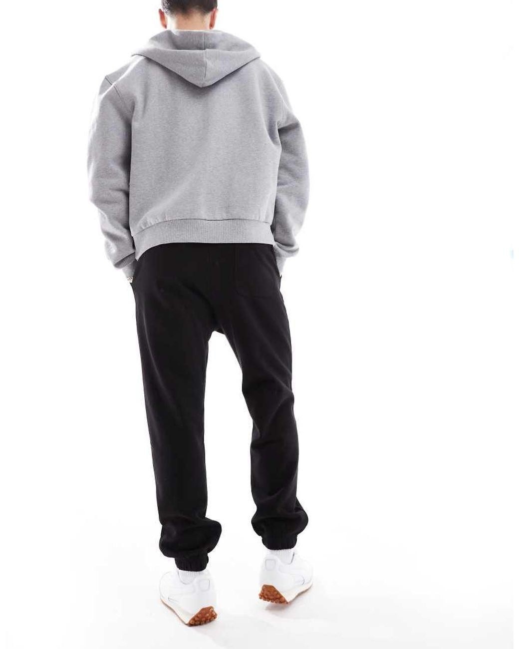 Jack & Jones Black Loose Fit jogger With Logo for men