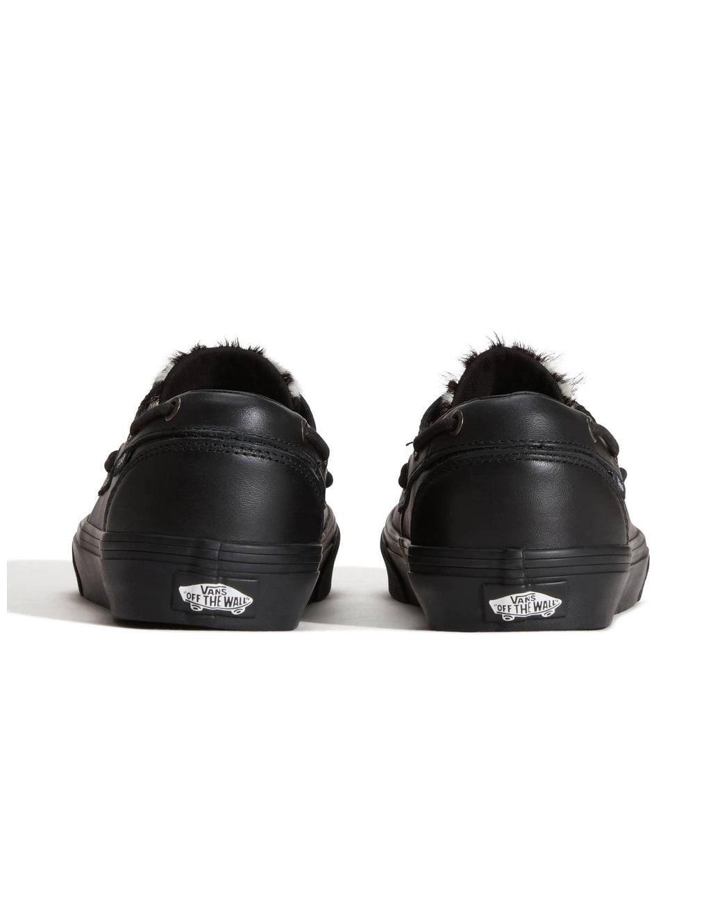 Vans Black Bootsschuh-sneaker mit 2 ösen
