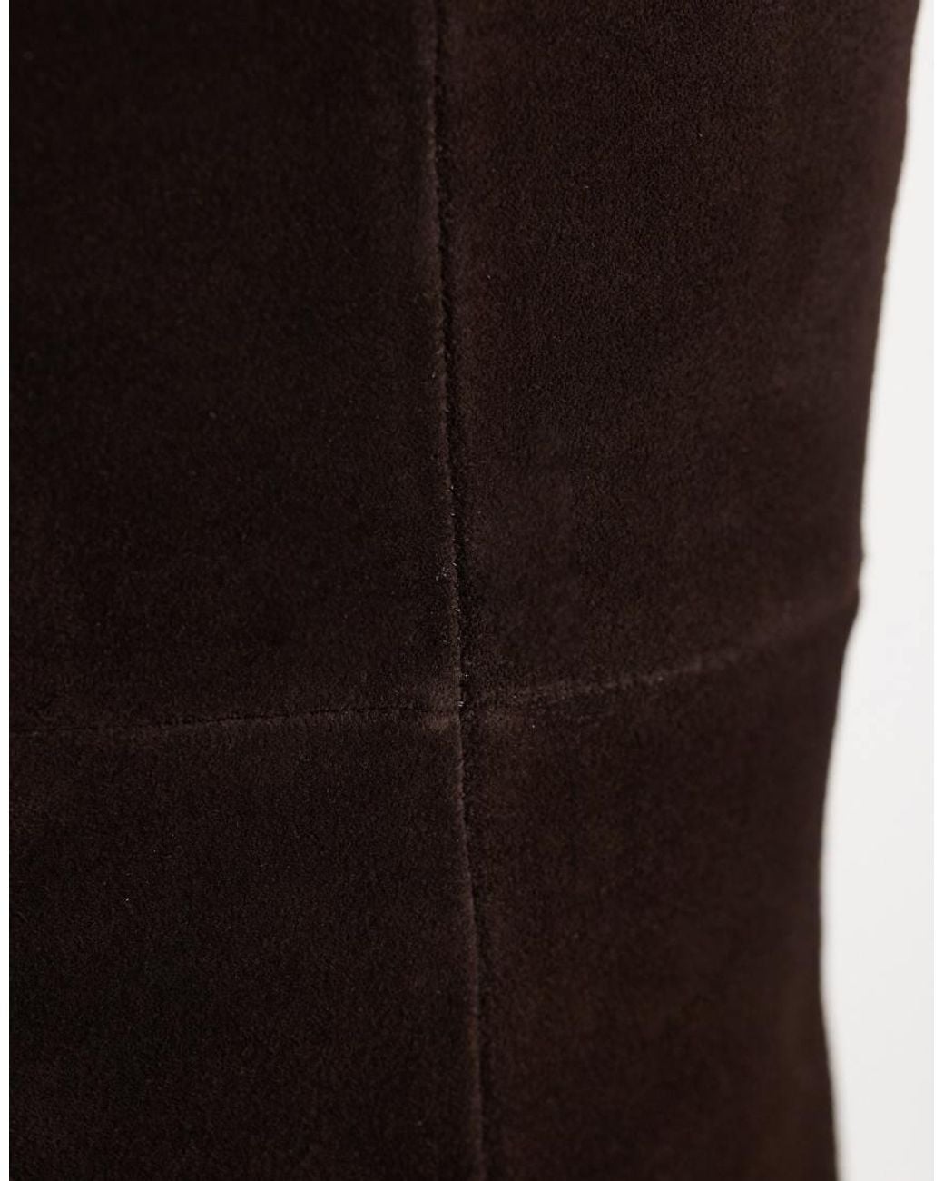 Nobody's Child Brown Ottilie Real Suede Knee High Boots