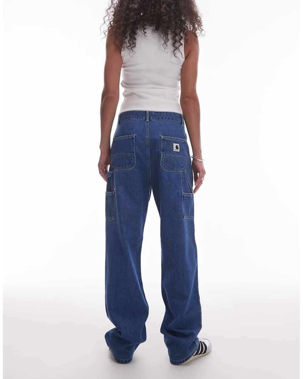 Carhartt Blue Pierce Straight Leg Jean