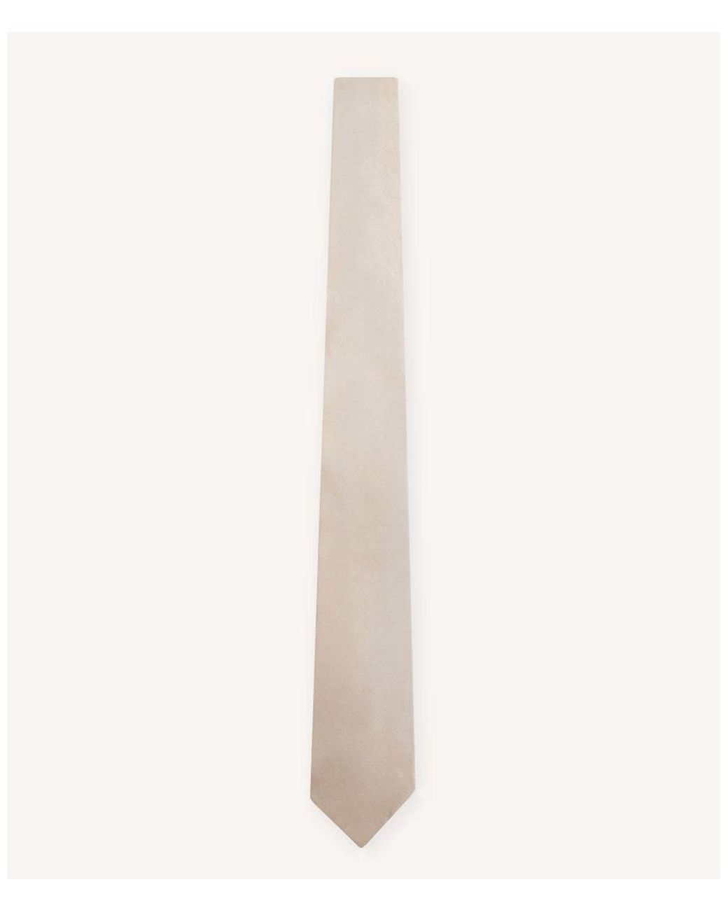 Six Stories Natural Satin Tie for men