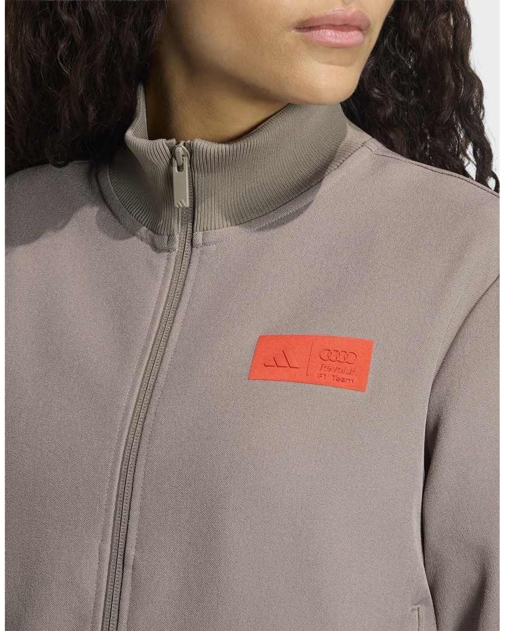 Adidas Originals Gray Audi Formula One Team Elevated Track Top