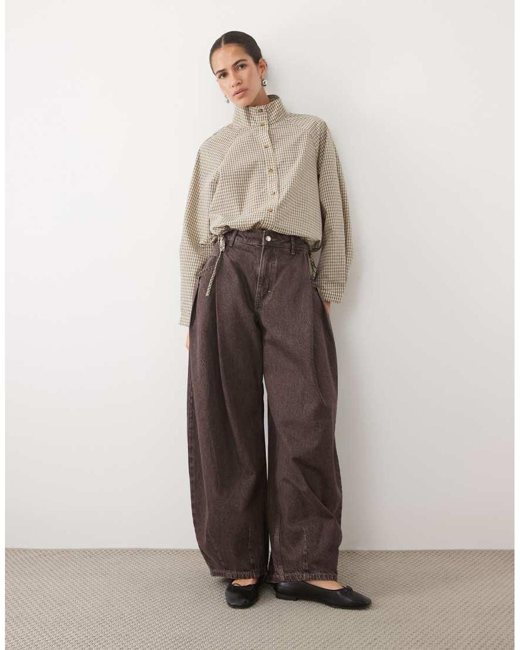 Vila Natural Funnel Neck Jacket