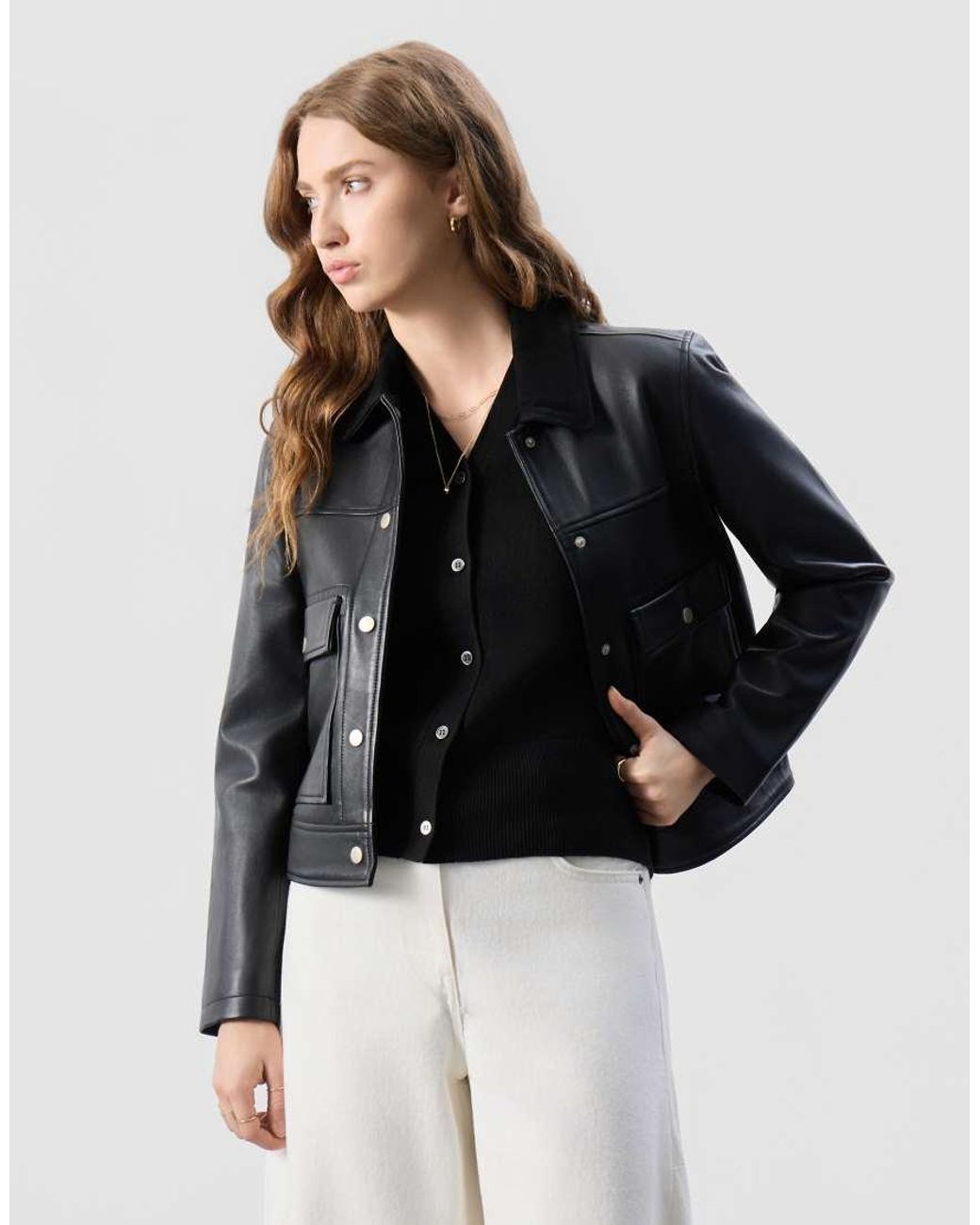 Bolongaro Trevor Black Real Leather Carris Worker
