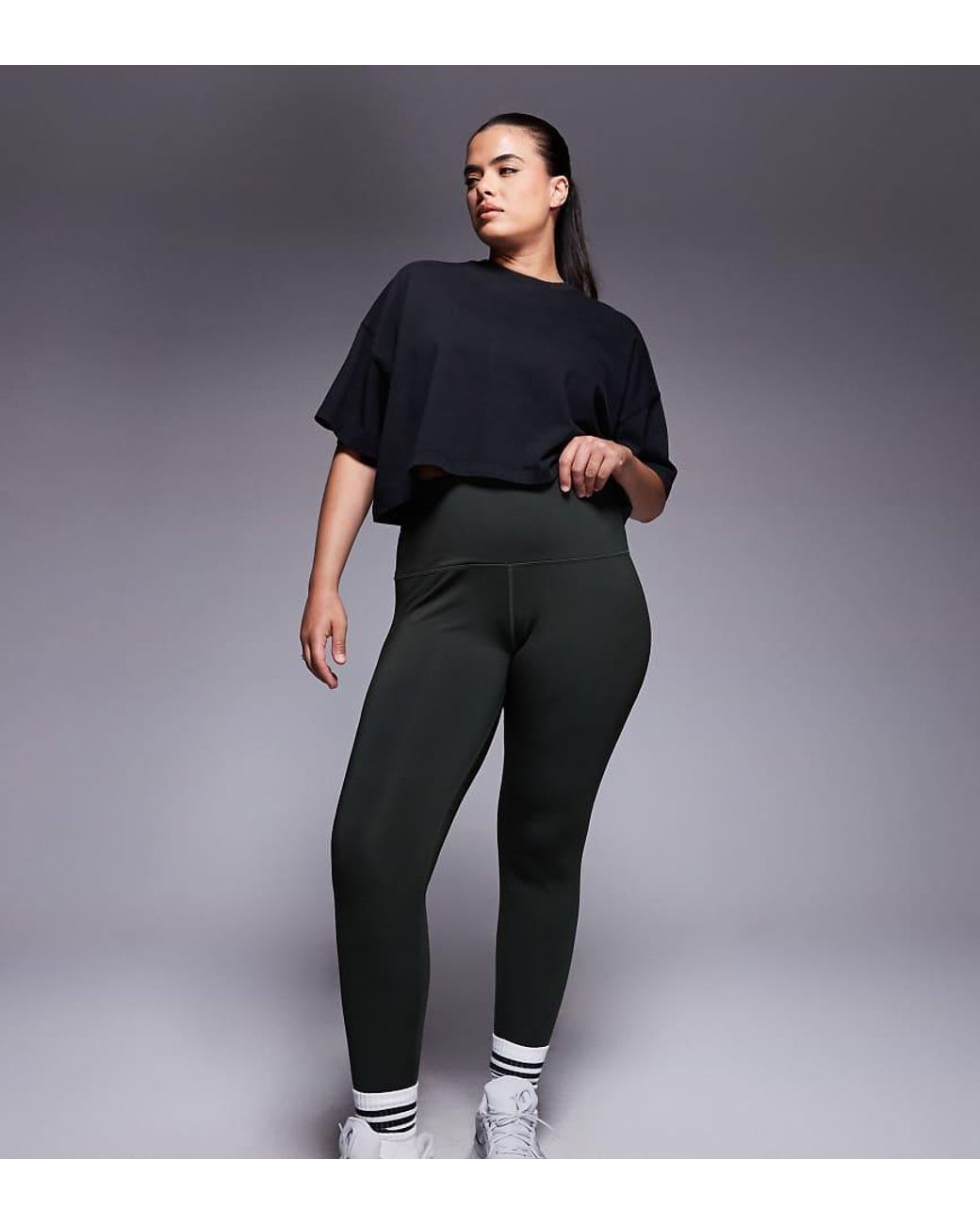 4505 Black Curve Icon Active Bum Sculpt High Waist Gym Legging With Inner Pocket
