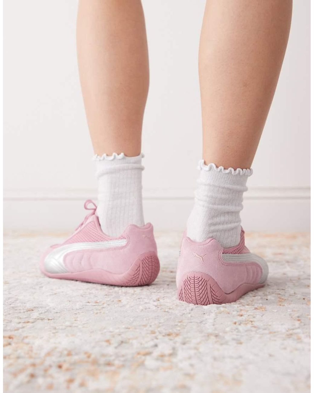 PUMA Pink Speedcat Premium Trainers