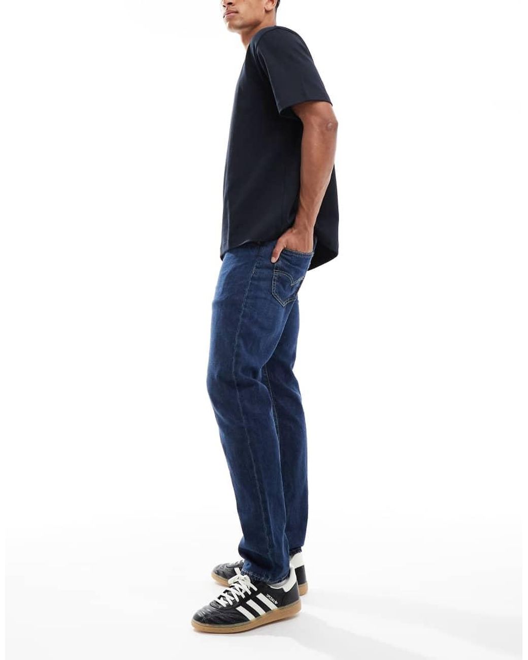Levi's Blue 502 Tapered Fit Lightweight Jeans for men
