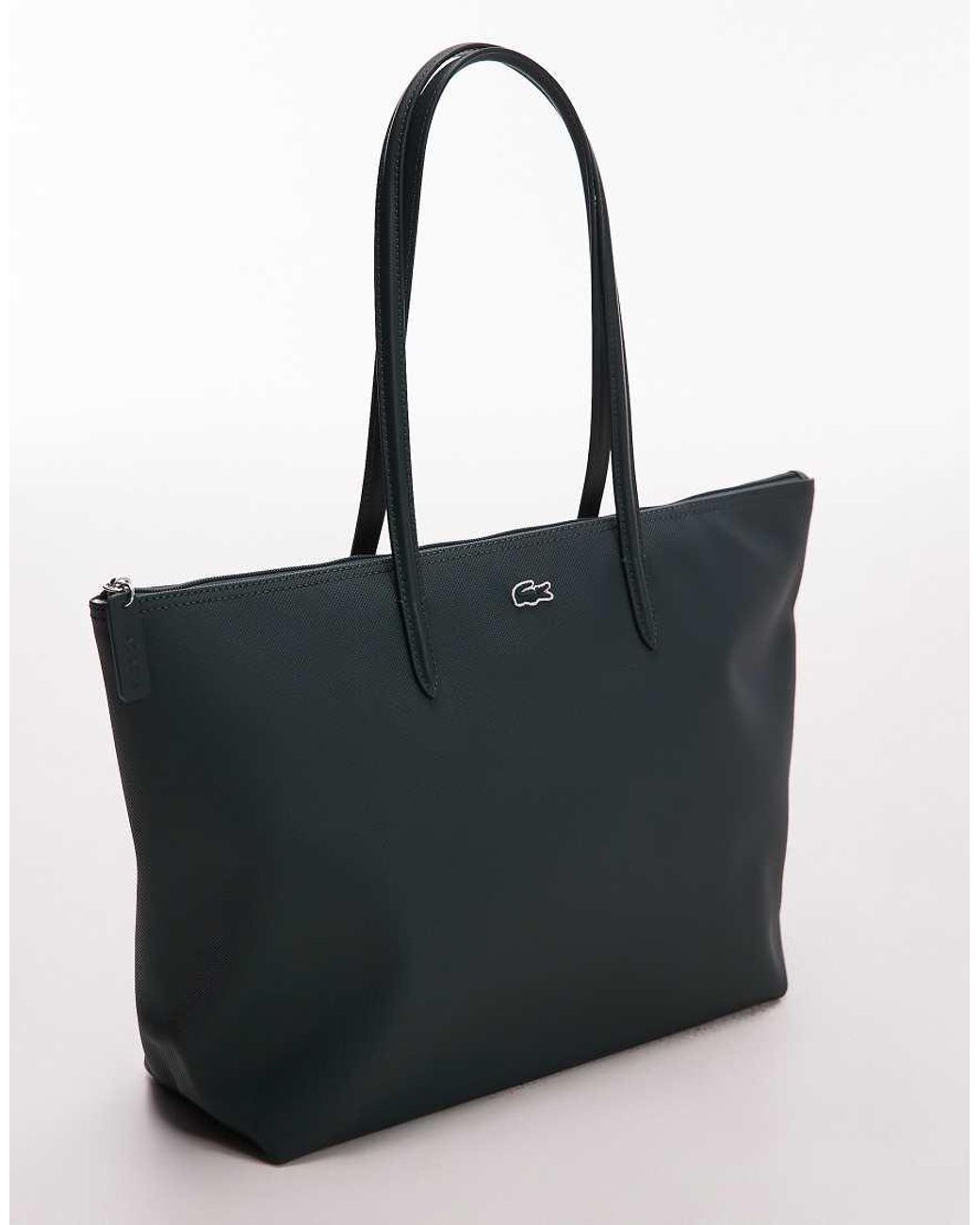 Lacoste Black Large Tote Bag