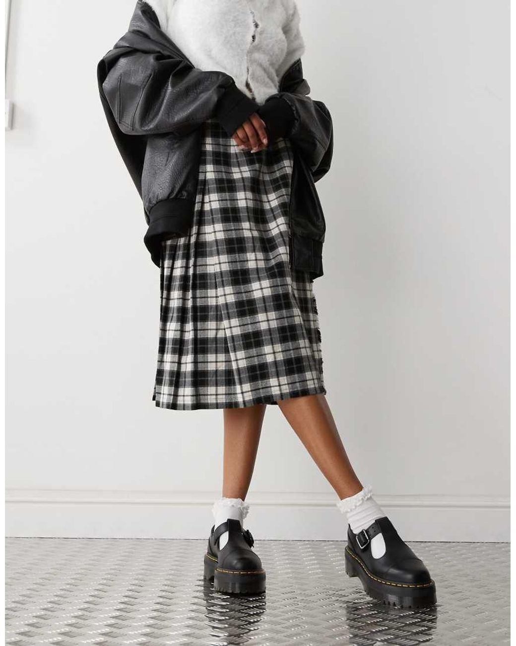 Dr. Martens White Bethan Mary Jane Shoes