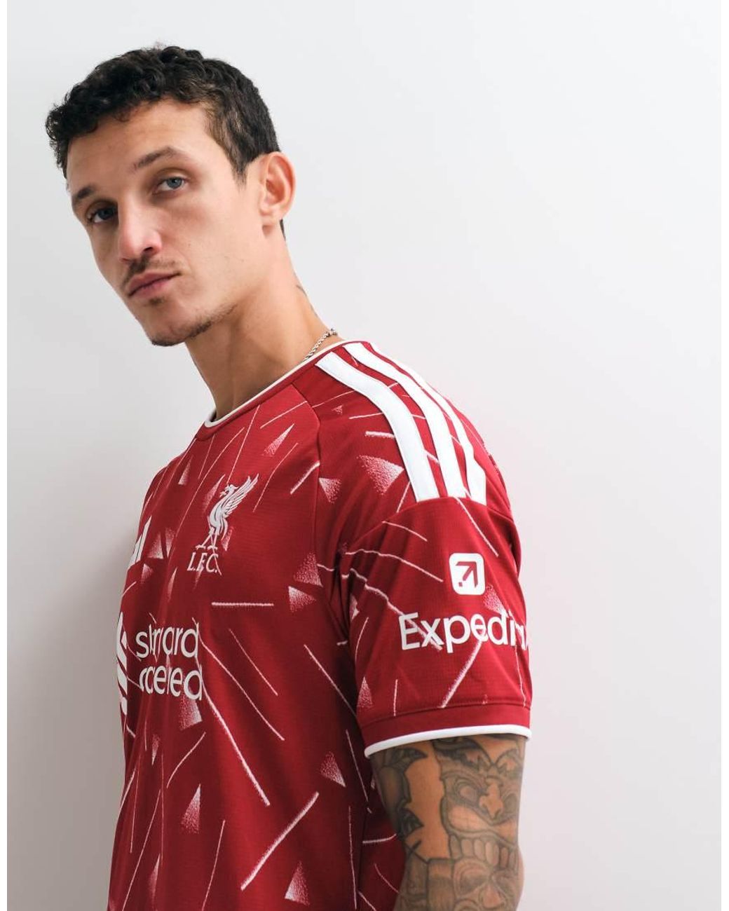 Adidas Originals Red Adidas Football Liverpool 26/27 Home Shirt for men